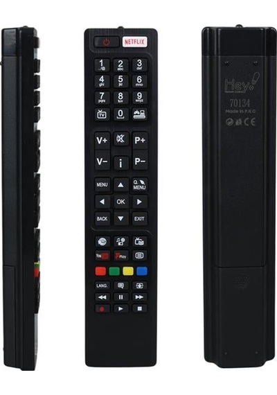 Hey Küçük Kalıp Vestel Netflix - Youtube - Play Tuşlu Lcd Led Tv Kumanda Rc4848f Rc5 30094759