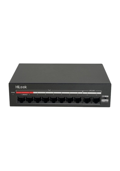 Hılook Ns-0110mp-60 8 Port 10/100 8 Port Poe+ 2 Port Uplınk 60w Yonetılemez Swıtch