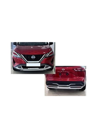 S-dizayn Nissan Qashqai 3 Ön Ve Arka Tampon Koruma Difüzör Seti 2021 Üzeri A+ Kalite