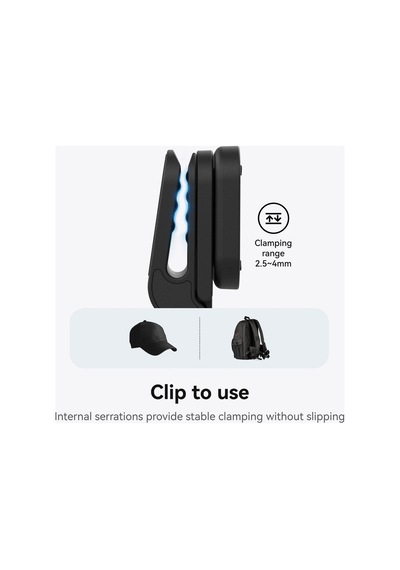 Telesin Insta360 Go Ultra Için Magnetic Pivot Clip