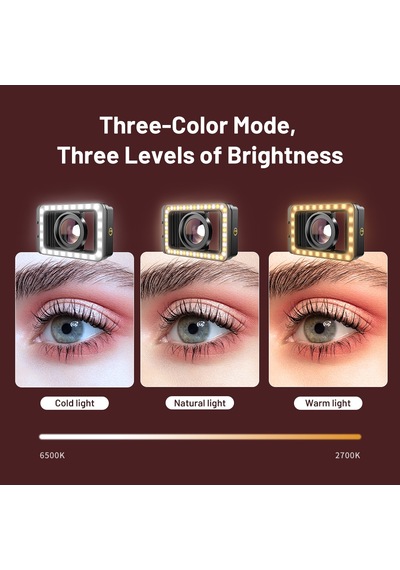 Apexel M15 Dolgu Işıklı Makro Lens