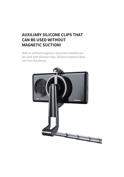 Bluetooth Kumandalı Magsafe Uyumlu Tripod Selfie Çubuğu / 130cm /