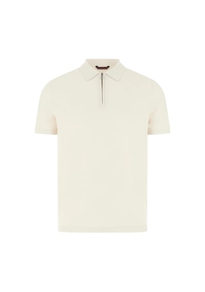 Guess M6rr15z4442 Kadir Tech Ss Erkek Polo Tişört Krem