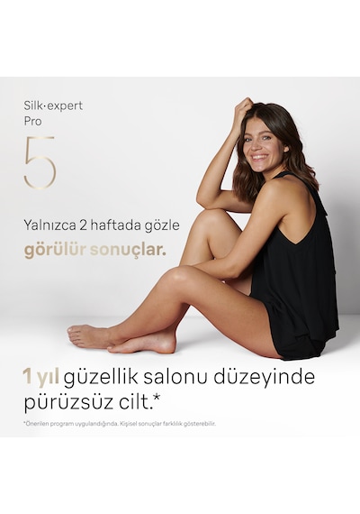 Braun IPL Silk Expert Pro 5 PL5052 1 Başlık İle Tüy Alma Lazer Epilatör + Venüs Tıraş Bıçağı + Çanta
