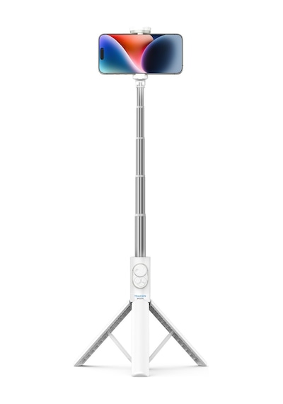 Telesın Cep Telefonları Için Bluetooth Kumandalı Tripod & Selfie Stick 1.3m