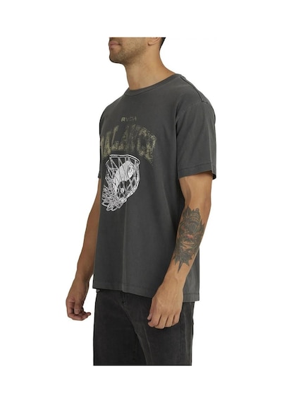 Rvca Uvyzt00417 Hoops Ss Tee Erkek Tişört 001