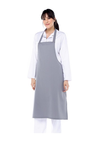 Gri Boyundan Askılı Önlük, Önlük Mutfak Garson Aşçı Unisex (514421229)