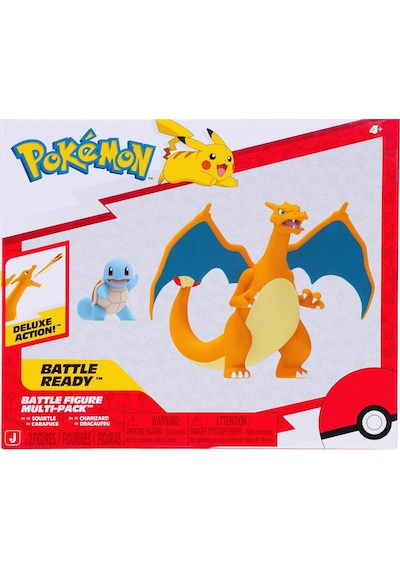 Pokemon Battle 2'li Figür - Squirtle & Charmander Pkw2283