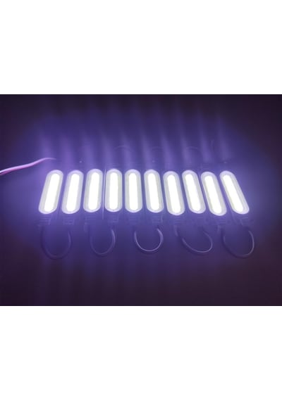 Replax Parmak Cob Led Beyaz 12 Volt Su Geçirmez 10,lu 3m Bantlı