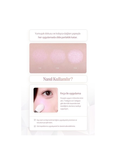 Mikro İnci Tanecikleriyle Yoğun Işıltı Sağlayan Highlighter Prism Highlighter 03 Frozen Crystal Diğer
