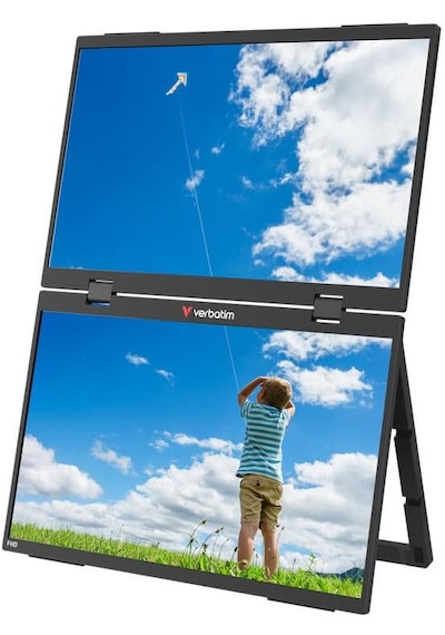 Verbatim Essentials 15,6 Full Hd 1080p Çift Ekran Ips Taşınabilir Dual Monitör
