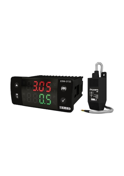 Emko Esm-3722.56602/0101/1660 ,77x35mm 220vac Pmı-p Kontak-3a+ssr Kuluçka Kontrol