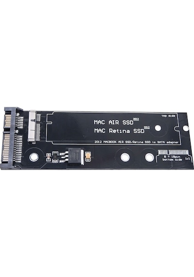 Apple Uyumlu MacBook Air Retina 2012 Ssd 7+17 Pin To Sata Çevirici Adaptör