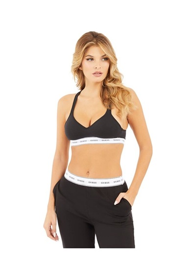 Guess Carrie Kadın Modal Karışımlı Üçgen Sütyen Siyah