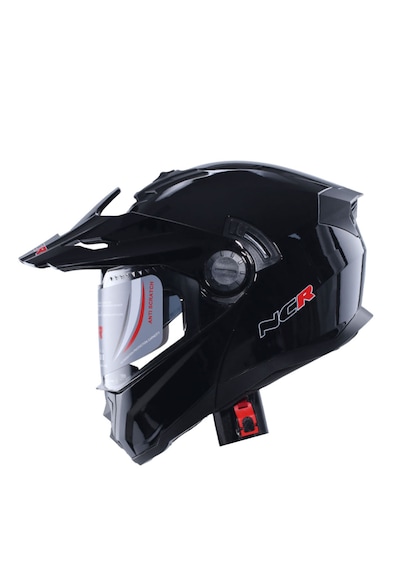 Ncr X-Cross Ece-22.06 Çene Açılır Kask Parlak Siyah