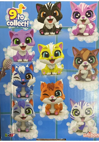Washy Kitties Sevimli Kedi Figürü Kedişini Ortaya Çıkar