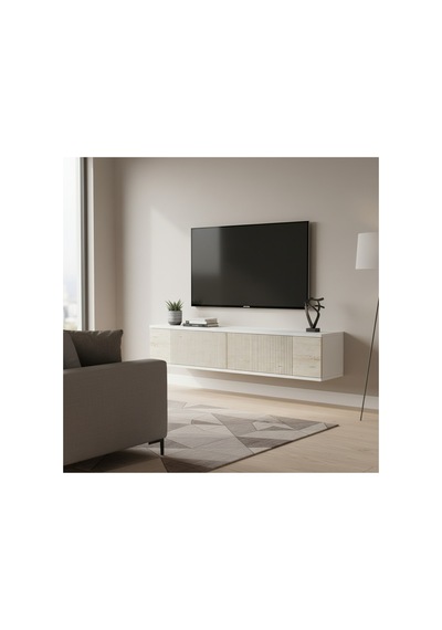 Tda1204a Corsa Duvara Montaj Tv Stand, Tv Rafı Antrasit 120cm