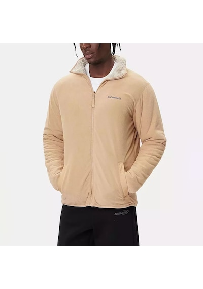 Columbia Reversible Erkek Krem Polar Ceket 2135651-262 Kahverengi