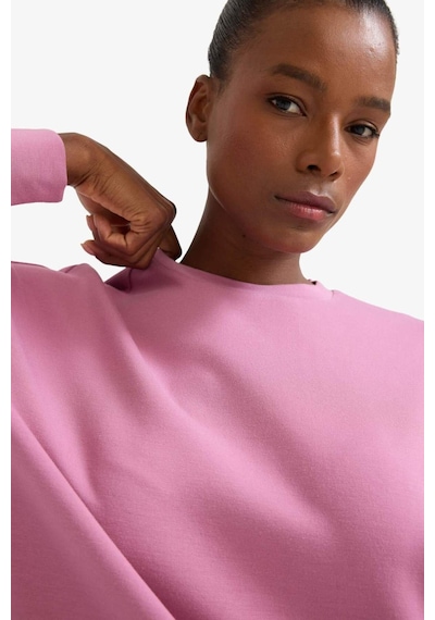 Defacto Defactofit Oversize Geniş Kalıp Bisiklet Yaka Modal Sporcu Sweatshirt E8954ax25aubr95 Bordo Defacto Defactofit Oversize Geniş Kalıp Bisiklet Yaka Modal Sporcu Sweatshirt E8954ax25aubr95 Bordo