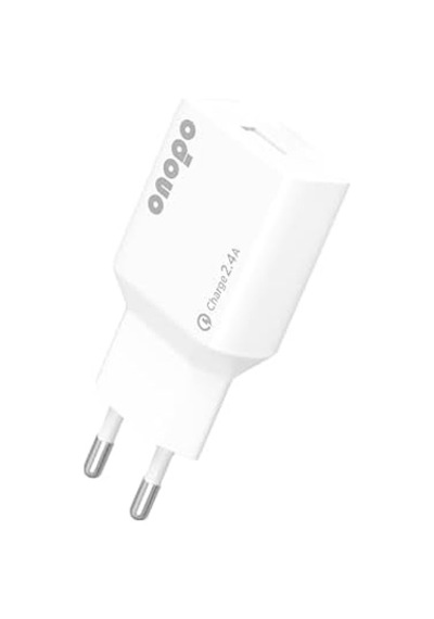Onopo S2 12w 2.4a Usb Şarj Adaptörü, Akıllı Koruma Sistemi, Kompakt Ve Taşınabilir Tasarım Telefon, Tablet, Powerbank Ve Usb Destekli Cihazlar İçin Uyumludur