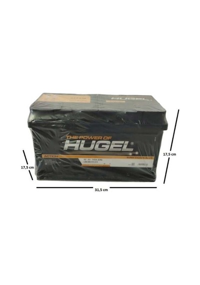 Hugel Action Akü 12v 80ah 1008647