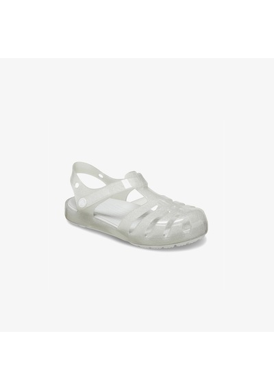 Crocs Isabella Glitter T Bebek Gri Sandalet Düz 208444 Gri