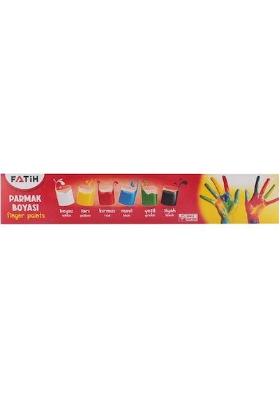 Fatih Parmak Boya 6 Renk 6x25 ML