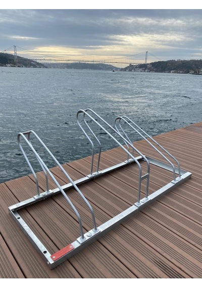 Bisiklet Park Yeri Üçlü Galvaniz Eko, Park Demiri