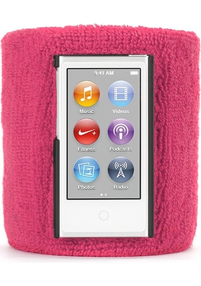 Griffin Apple Uyumlu iPod Nano 7 İle Sportcuff Bilek Bandı Kılıf Pembe Re37256 Klasik