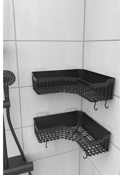 Ata Home Banyor Yapışkanlı Banyo Köşeliği Rafı, 2'li Banyo Düzenleyici, Duvar Duş Rafı Banyo Köşe Şampuanlık Siyah Sku: Smgstk523233543c Açık Ahşap Ata Home Banyor Yapışkanlı Banyo Köşeliği Rafı, 2'li Banyo Düzenleyici, Duvar Duş Rafı Banyo Köşe Şampuanlık Siyah Sku: Smgstk523233543c Açık Ahşap