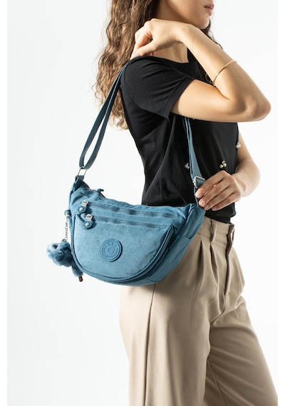 571 Collections Ultra Hafif, Çok Cepli, Yarım Ay Crescent Çapraz Askılı Kol, Omuz Çantası Mavi Model: 571-7l