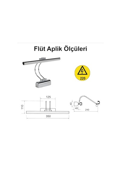 Enerji Tasarruflu Flüt Led Aplik Banyo Tablo Çalışma Masası Duvar Sanat Eseri Ayna Dekoratif Ve Modern Aydınlatma 35 Cm Elektrikli 6500k Beyaz Işık Gümüş Krom Enerji Sınıfı A 10 Parça Siyah Enerji Tasarruflu Flüt Led Aplik Banyo Tablo Çalışma Masası Duvar Sanat Eseri Ayna Dekoratif Ve Modern Aydınlatma 35 Cm Elektrikli 6500k Beyaz Işık Gümüş Krom Enerji Sınıfı A 10 Parça Siyah