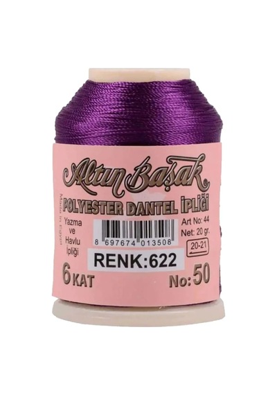 Tedar 3 Adet Altınbaşak Oya Ve Dantel İpi 20 Gr - Royaleks - No: 622 Najmaddin (No:1) 8.5Cm X 10.5 Cm