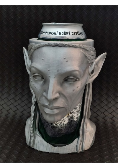 Dark Elf Elder Temalı İçecek Kutusu Tutucu Ve Dekoratif Kupa - 500ml