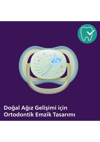 Philips Avent Scf376/18 Ultra Air Emzik 0-6 Ay Mavi Çok Renkli