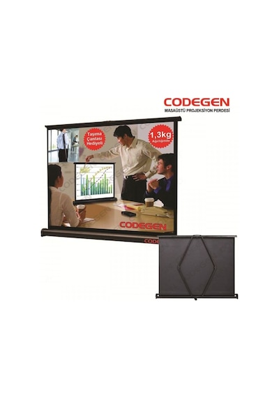 CODEGEN (MX-40) 81x61 MASAÜSTÜ PROJEKSİYON PERDESİ