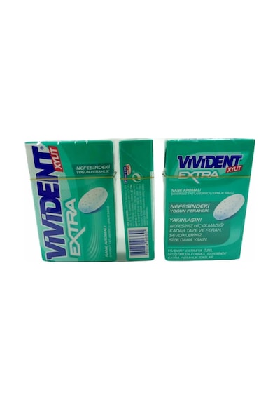 Vivident Xylit Extra Nane Aromalı Sakız Box 20 x 21 G