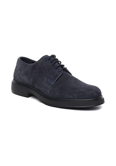 Greyder Erkek Lacivert Hakiki Deri Oxford Ayakkabı 5k1ka18680 5902 Lacı