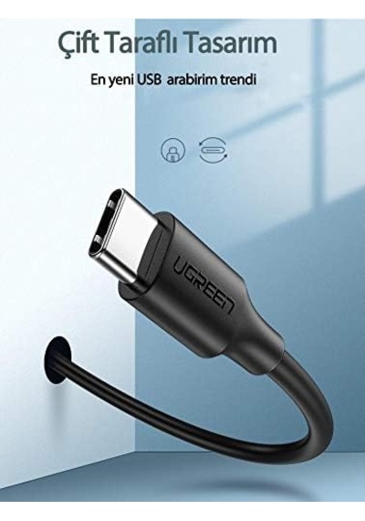 2.0 A Usb-a & Usb-c Şarj Ve Data Kablosu, 1.5 Metre, Beyaz, 60122