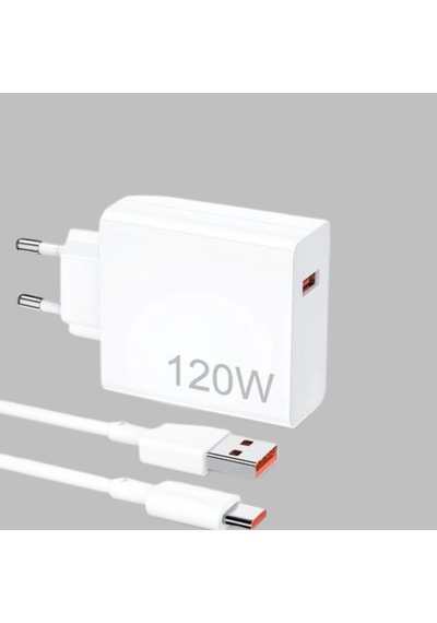 120w Type-c Hızlı Şarj Adaptörü Ve 6a Kablo Reno 4, 5, 6 Uyumlu