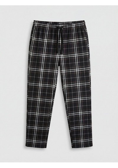 Lc Waikiki Lc Waıkıkı Siyah Standart Kalıp Ekose Erkek Pijama Altı