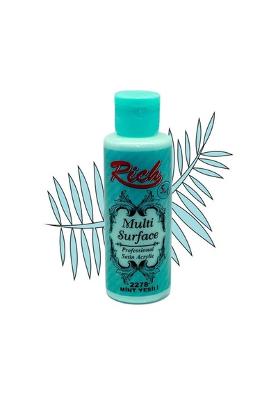 Rich Multi Surface Her Yüzey için Akrilik Boya 120 Cc. 2278 Mint