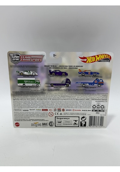 Hot Wheels Premium Team Transport 17 Rwb Porsche 930 Aero Lift Lacivert
