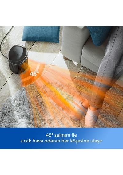 Philips Serisi 3000 2000w Enerji Tasarruflu Bağlantılı Isıtıcı, E