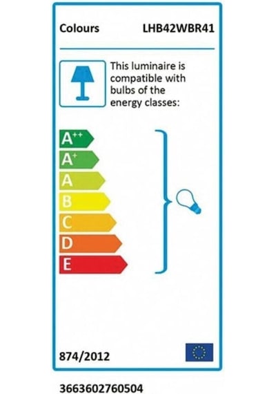 Colours Lari LHB42WBR41 Aydınlatmalı 107 CM Tavan Vantilatörü