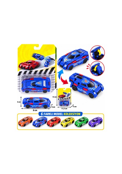 Transracers Dönüşen Araçlar Spor Arabalar Ares / Süper Adet Fiyatıdır Nhr