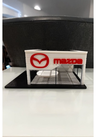 Mazda Showroom Tasarımlı Dekoratif Diorama 1:64