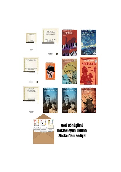 En Çok Okunan Dünya Edebiyatı Kitapları 12 Kitap Set