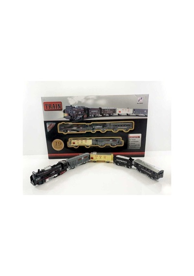 Klasik Tren Seti - Kutulu Oyuncak Tren Seti