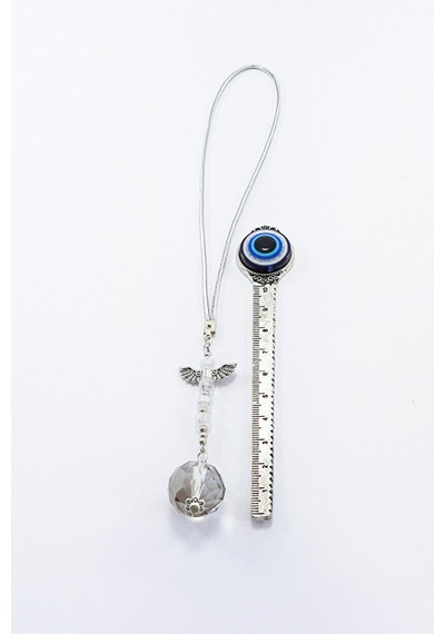Kristal Boncuk Melek Kanadı Sun Catcher Dikiz Ayna Süsü, Araba He